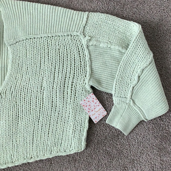 Free People Sea Bright Pullover Sweater - Picture 11 of 13